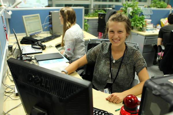 foreign students working in China