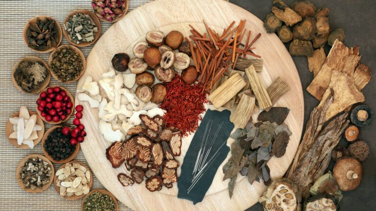 mix of Chinese herbs- traditional Chinese medicine